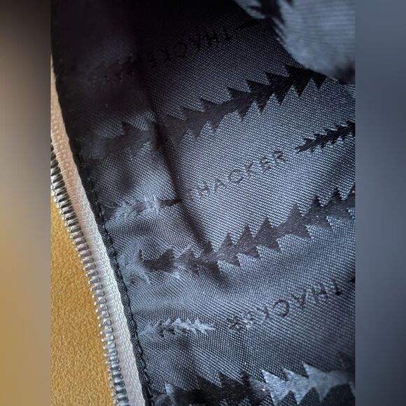 Thacker Nolita Leather Wristlet Cream & Pink - Picture 7 of 10